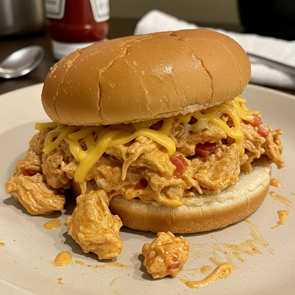 BEST RECIPE for Delicious Cajun Chicken Sloppy Joes